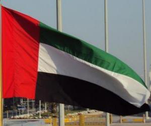 yapboz Birleşik Arap Emirlikleri bayrağı